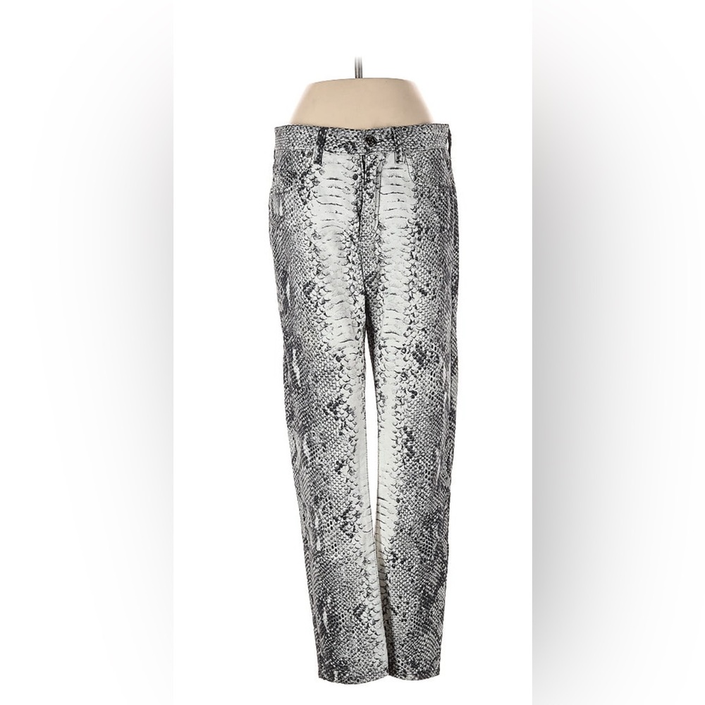 Snakeskin Print Pants